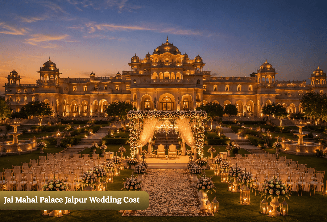 Jai Mahal Palace Wedding Cost for 100 & 150 Guests