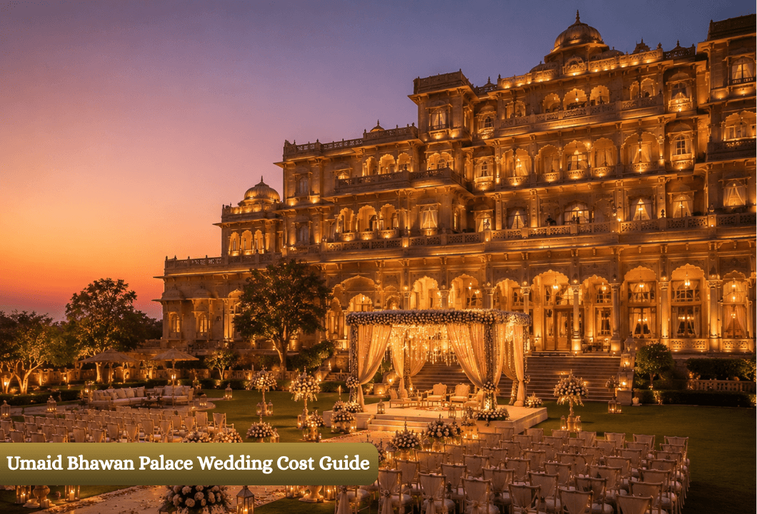 Umaid Bhawan Palace Wedding Cost for 100 & 150 Guests